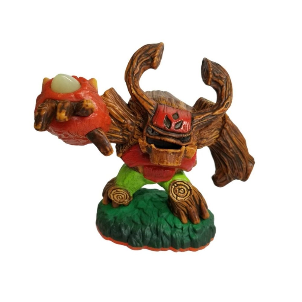 Skylanders Giants Figure Tree Rex Activision 85002888 Orange Base Sky Landers